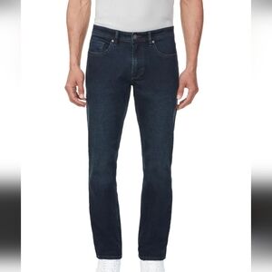 Buffalo Jack X Straight Jeans Dark Blue Indigo Faded